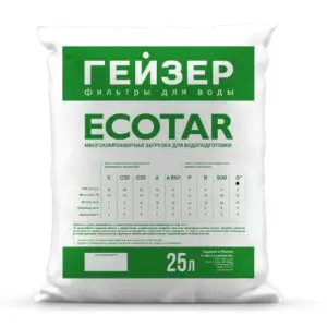 Мультикомпонентная загрузка Гейзер Экотар Q